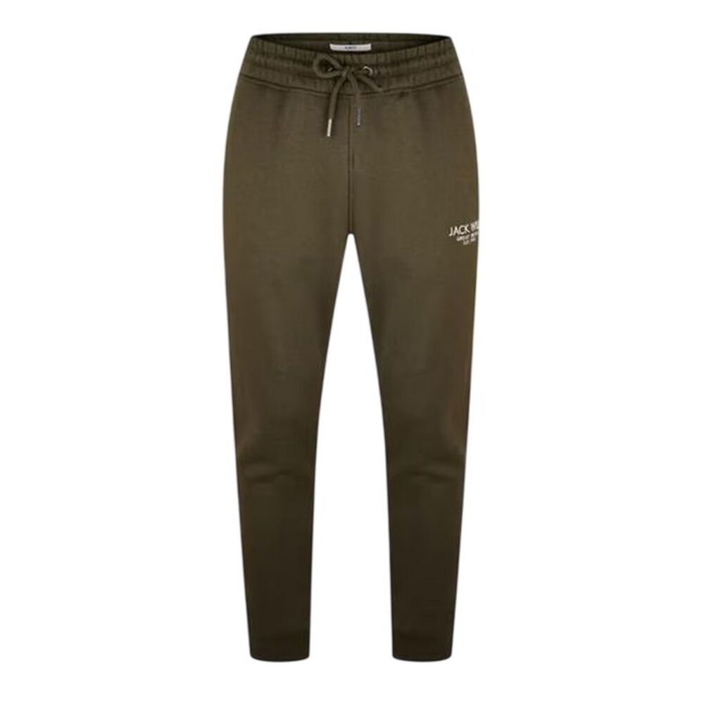 Jack Wills Mens Haydor Cotton Logo Joggers / Leaf